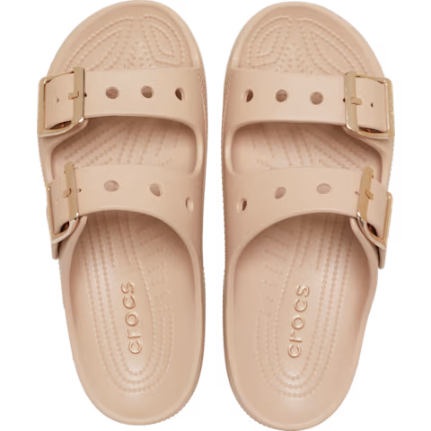 Metallic Buckle Saturday Sandal-Women
