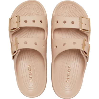 Metallic Buckle Saturday Sandal-Women