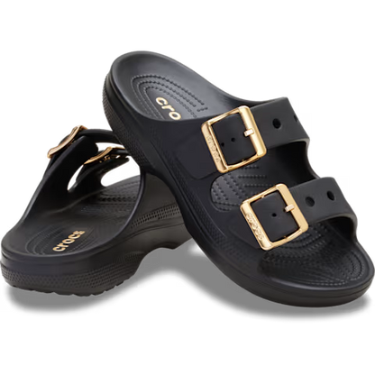 Metallic Buckle Saturday Sandal-Women