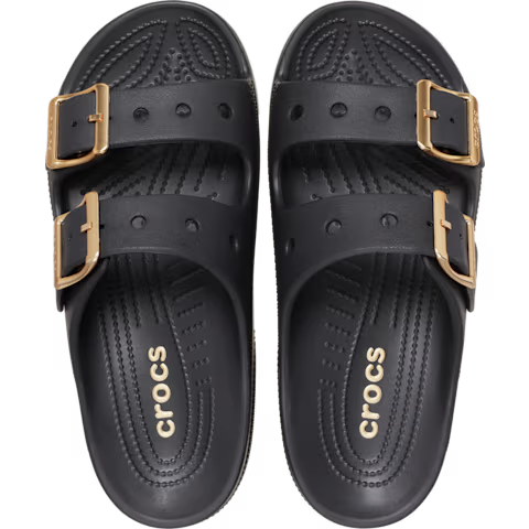 Metallic Buckle Saturday Sandal-Women