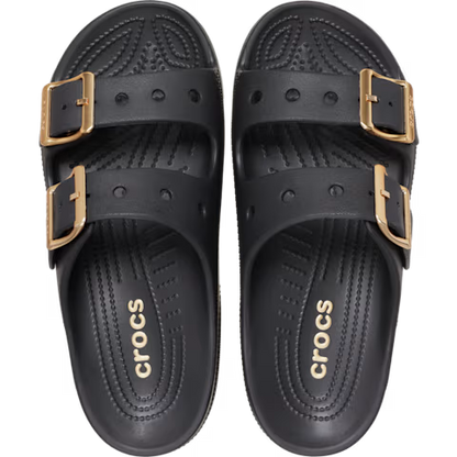 Metallic Buckle Saturday Sandal-Women