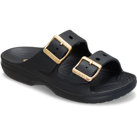 Metallic Buckle Saturday Sandal-Women