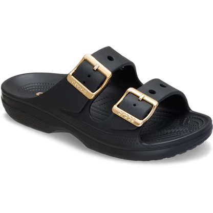 Metallic Buckle Saturday Sandal-Women