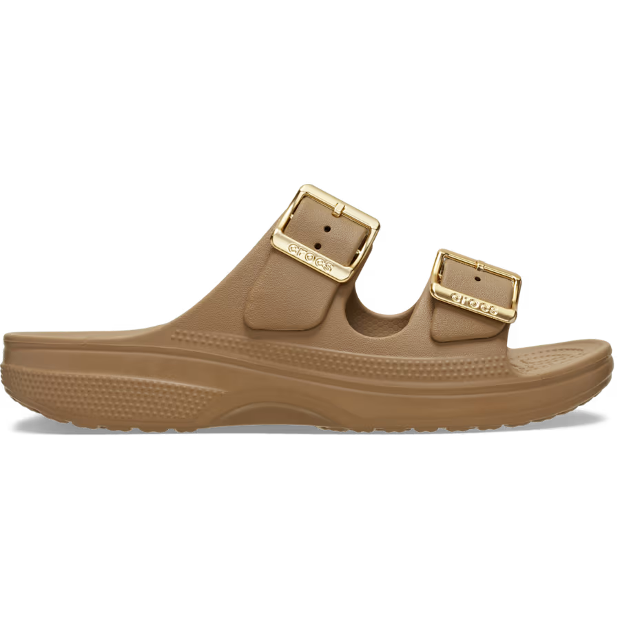 Metallic Buckle Saturday Sandal-Women