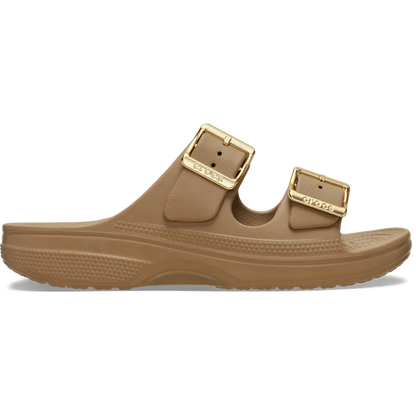 Metallic Buckle Saturday Sandal-Women