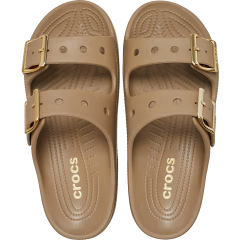 Metallic Buckle Saturday Sandal-Women