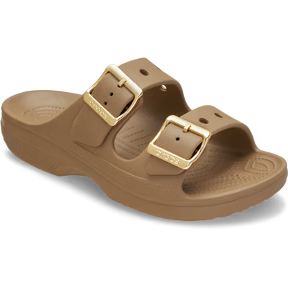 Metallic Buckle Saturday Sandal-Women