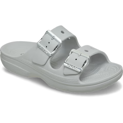 Metallic Buckle Saturday Sandal-Women
