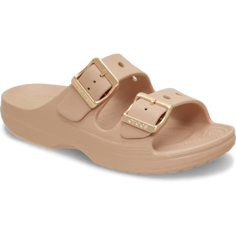 Metallic Buckle Saturday Sandal-Women